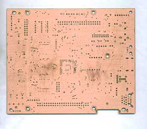 機(jī)頂盒控制主板正面pcb