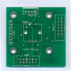 超聲波焊接機(jī)控制PCB板拆卸元件后圖片